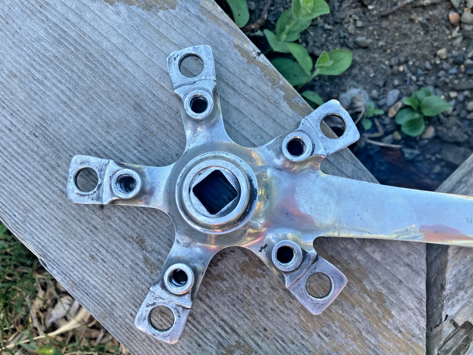 Polished Shimano XTR FC-M900 175mm Crank Arms 110/74 Silver Triple or Double