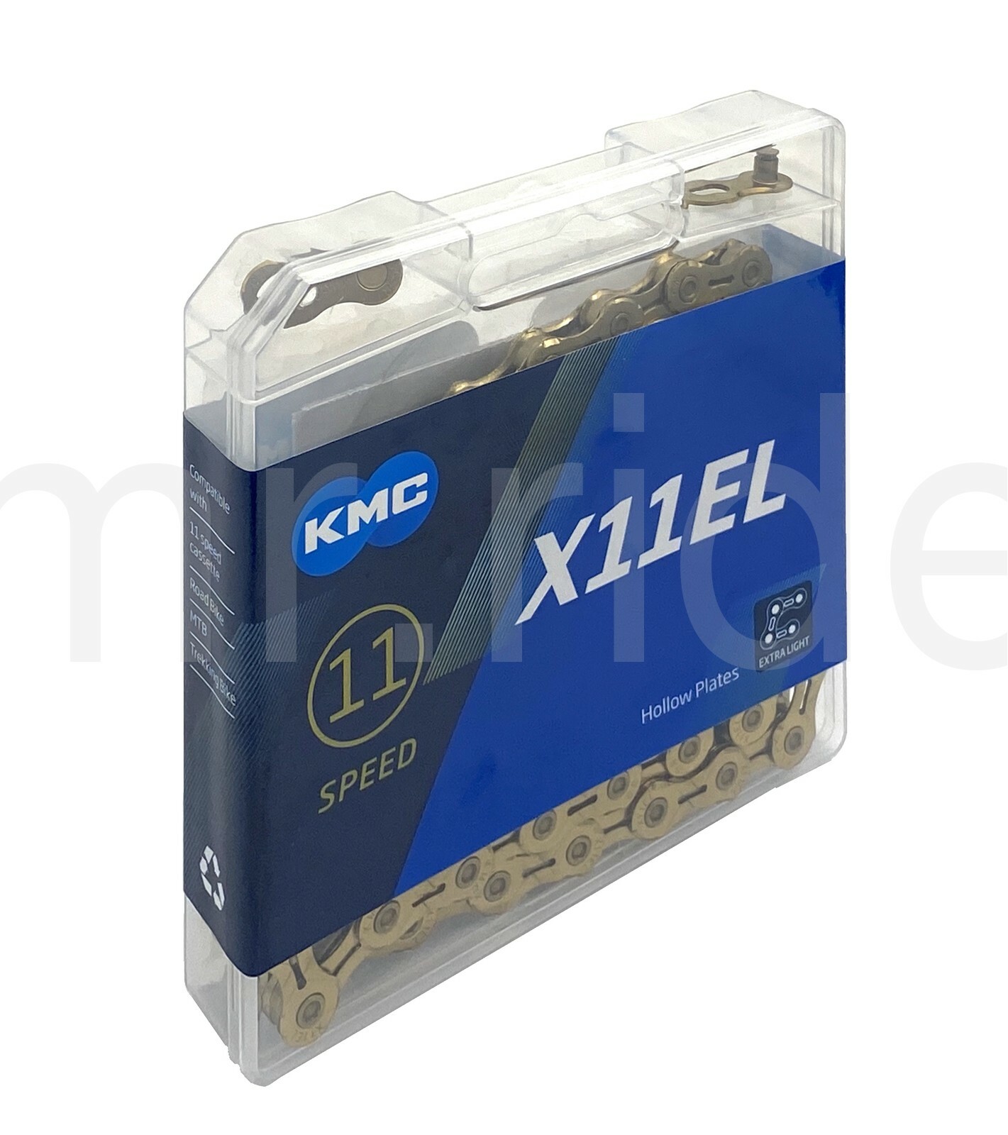 New KMC X11EL Bike Chain Retail Pack 11 Speed for Shimano/SRAM 118 Link Gold