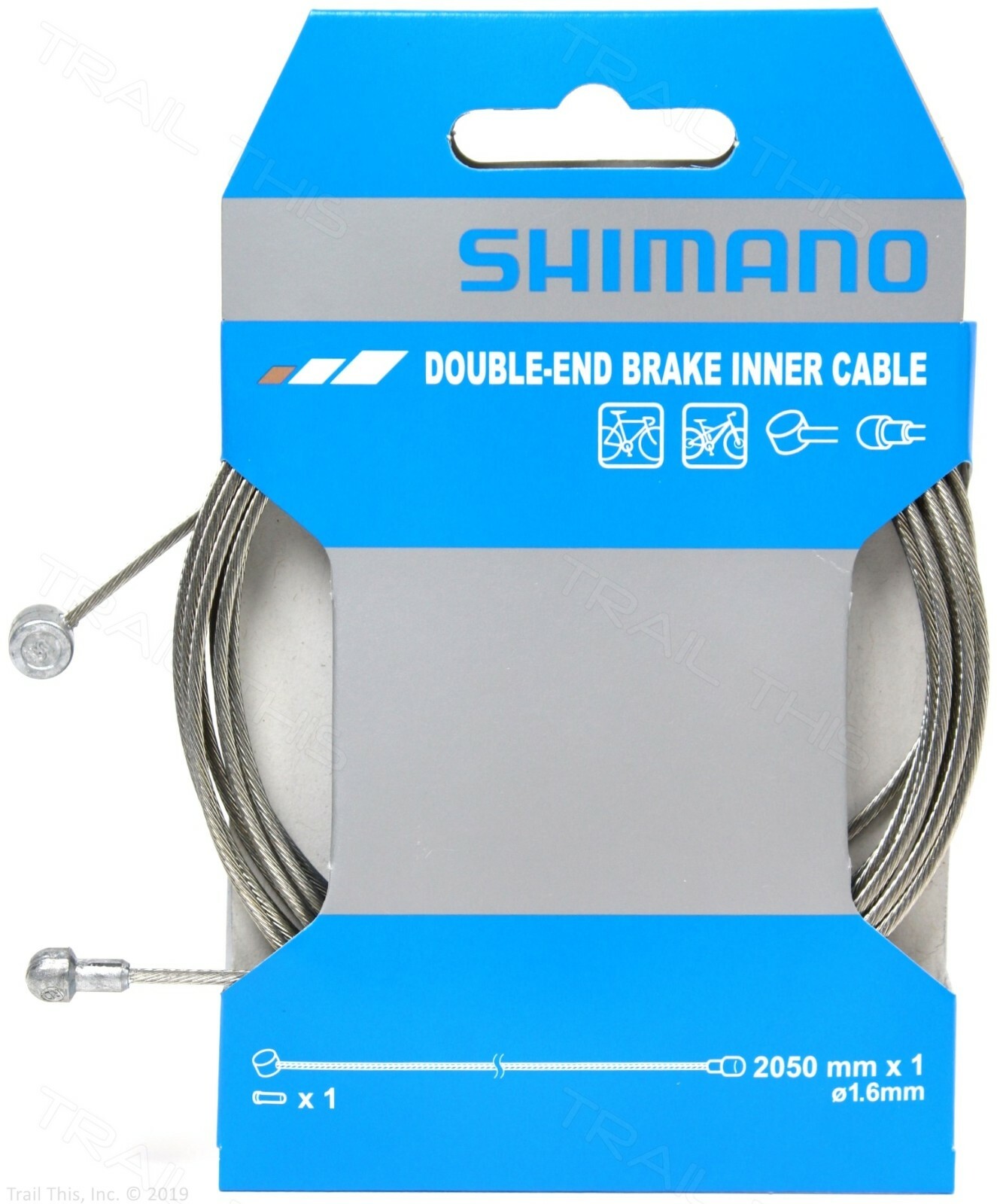 Shimano Stainless Steel Shift Cable + Steel Brake Cable Set for Road MTB Bike