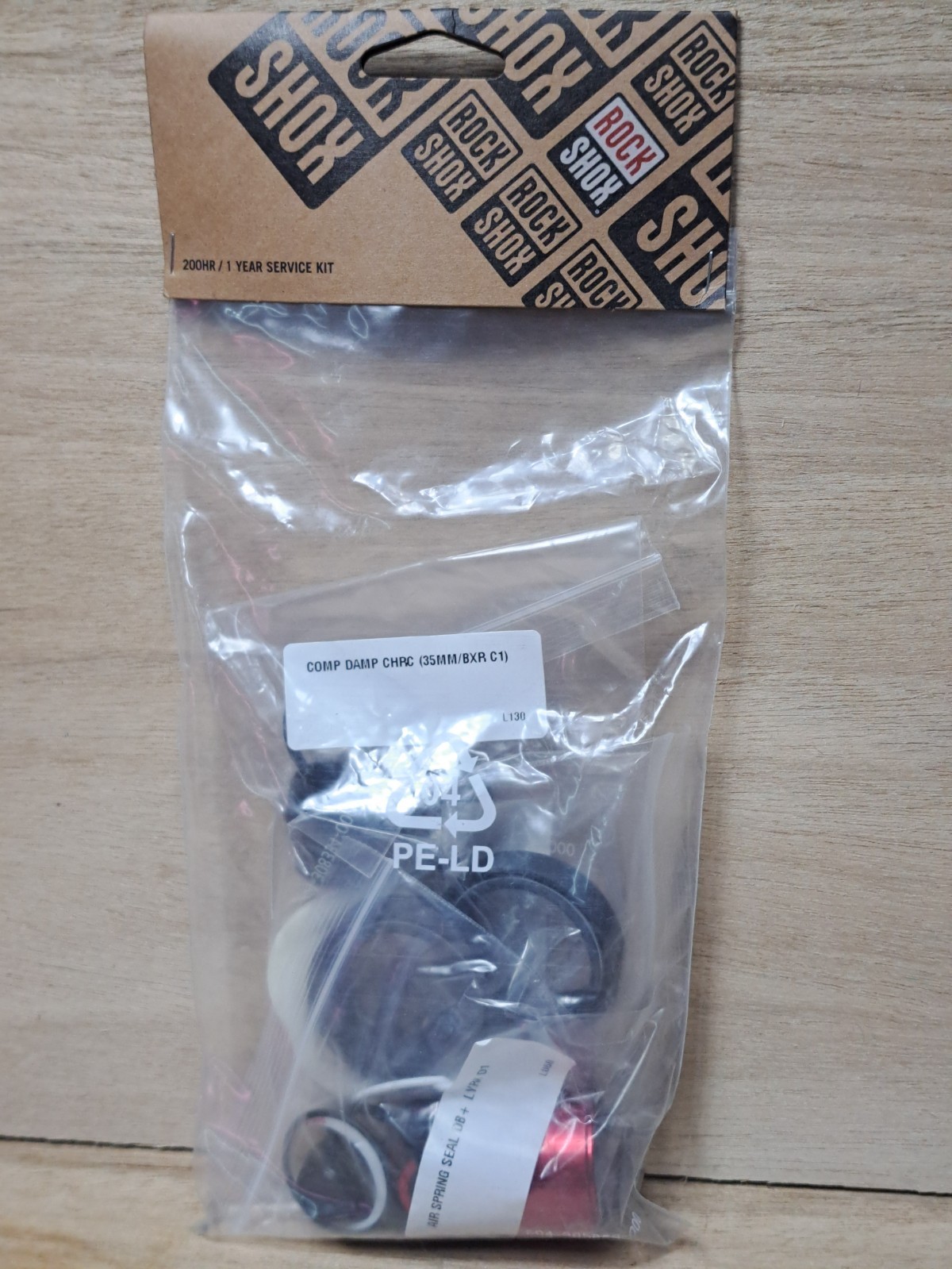 RockShox Fork Service Kit – 200 Hour/1 Year, Lyrik Base D1 (2023+)