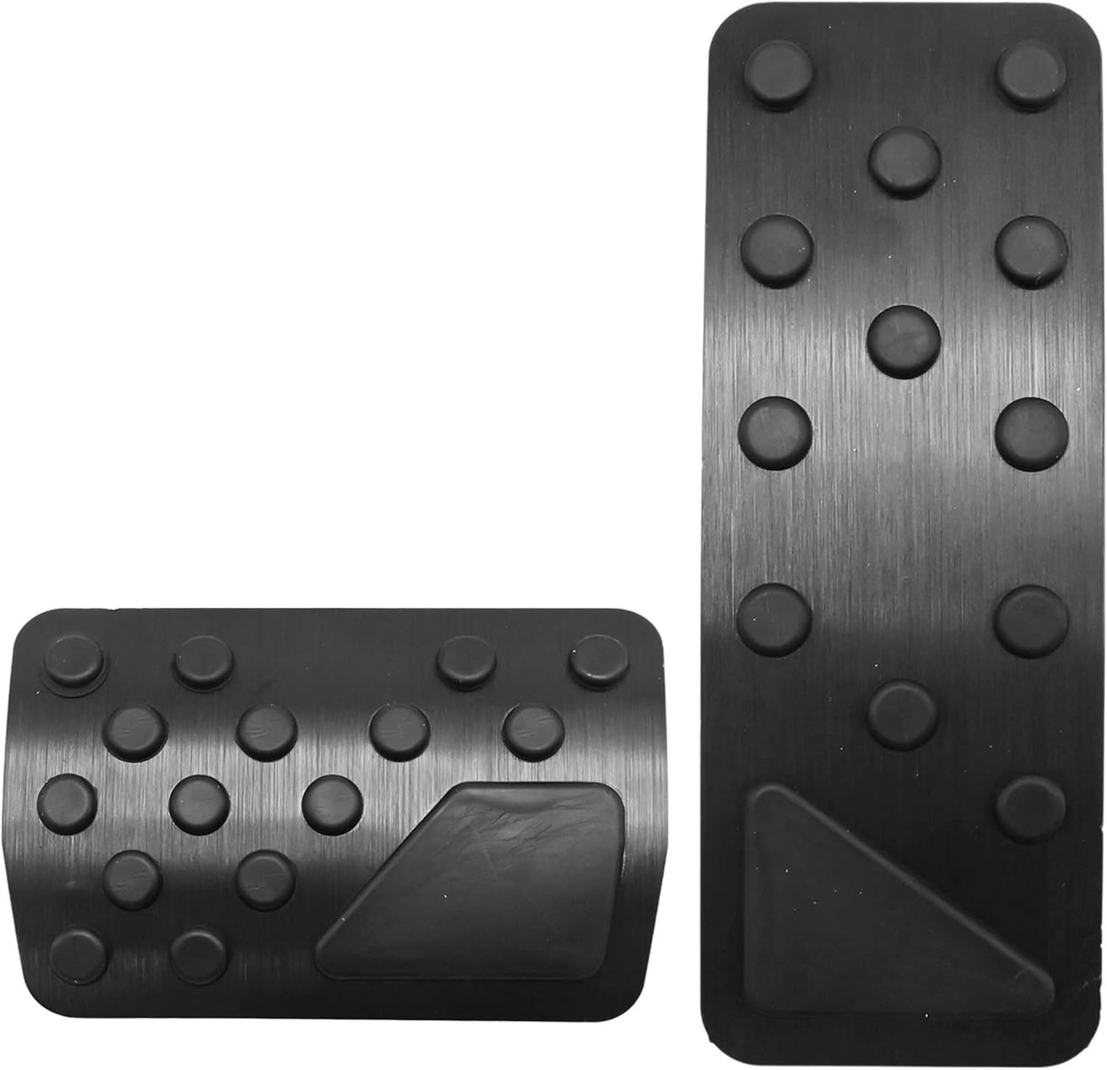 2Pcs Vehicle Pedal Cover Set Non Slip Fit for Dodge Durango Jeep Grand Cherokee