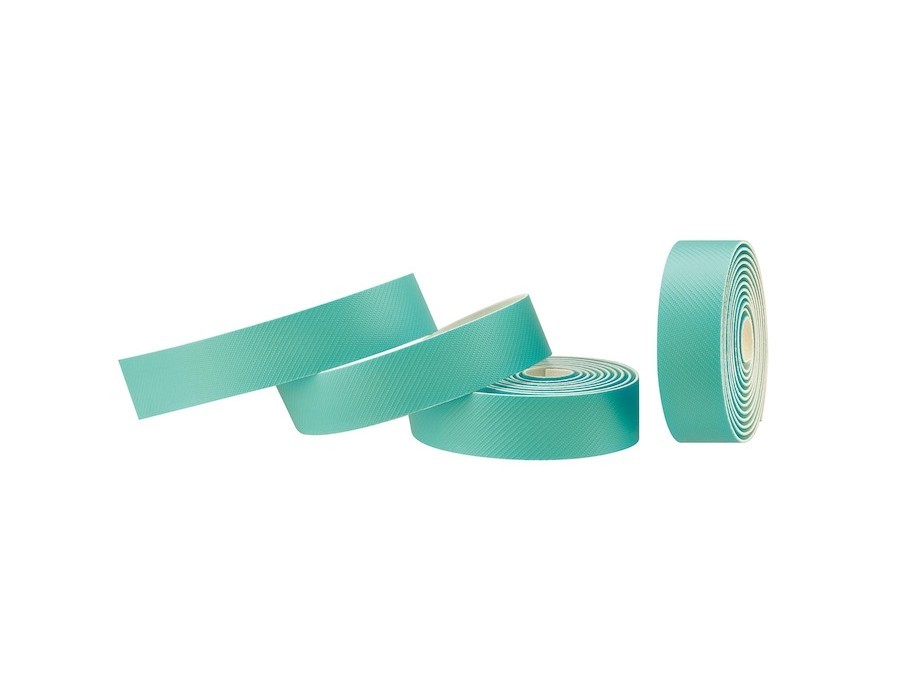 Ciclovation Seitex Handlebar Tape 2D Color Turquoise with Finishing Rings