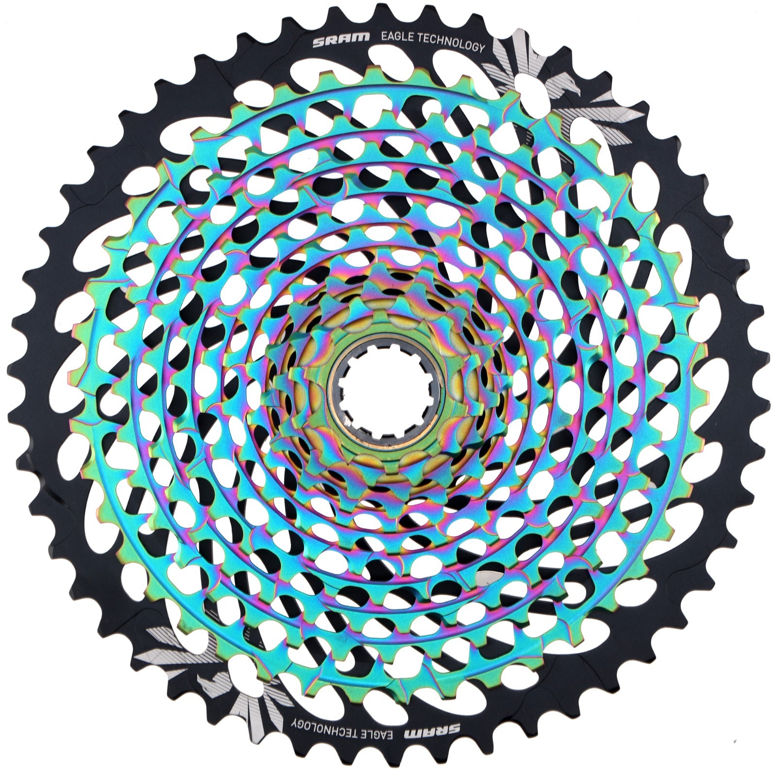 SRAM XX1 Eagle XG-1299 AXS 12s Mountain Bike Cassette 10-50T Oil Slick XD 500%