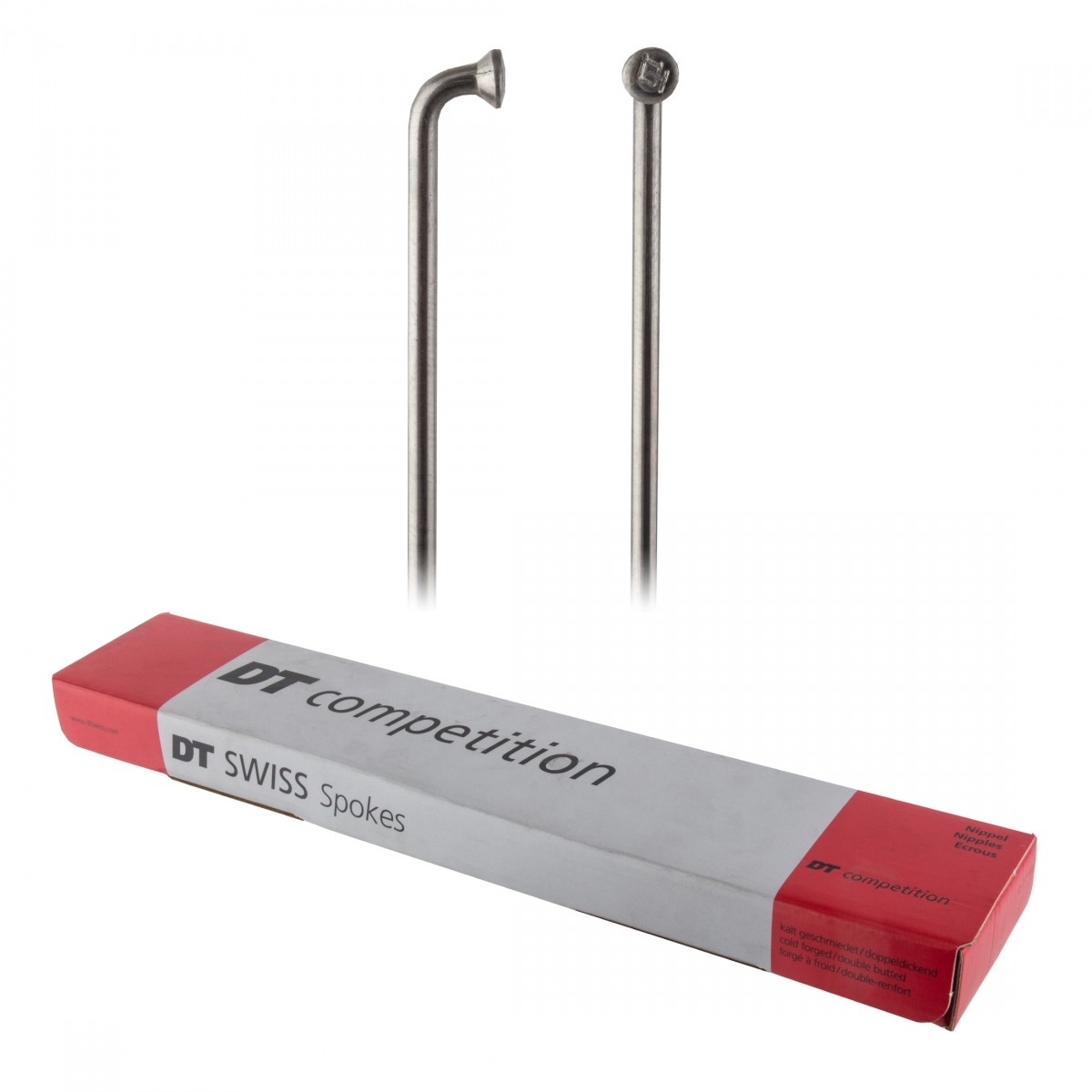 Dt Swiss Competition Spokes J-Bend 2.0/1.8/2.0 305mm Silver
