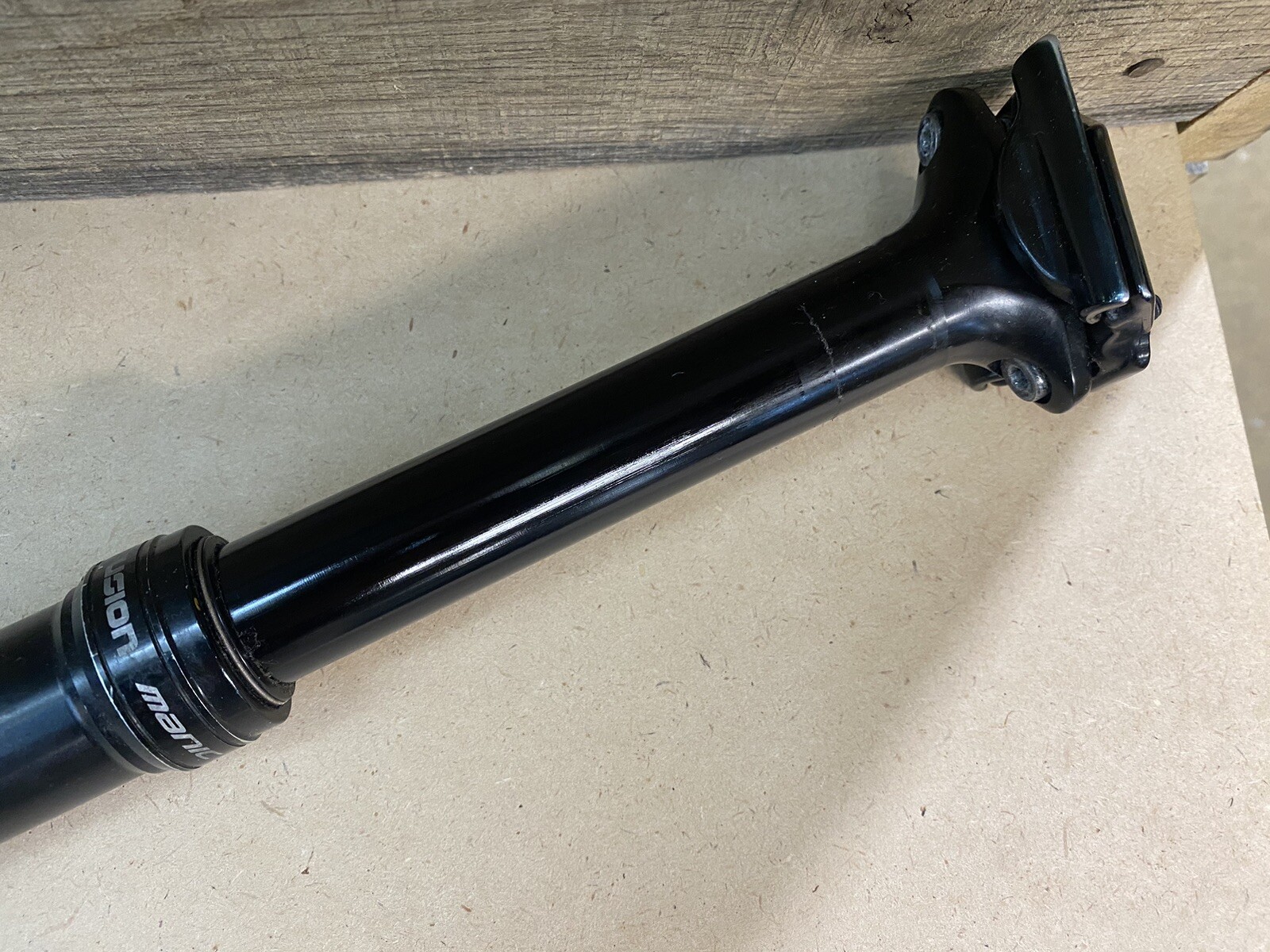 X-fusion Manic Dropper Seatpost 30.9mm 125mm travel FOR PARTS ONLY