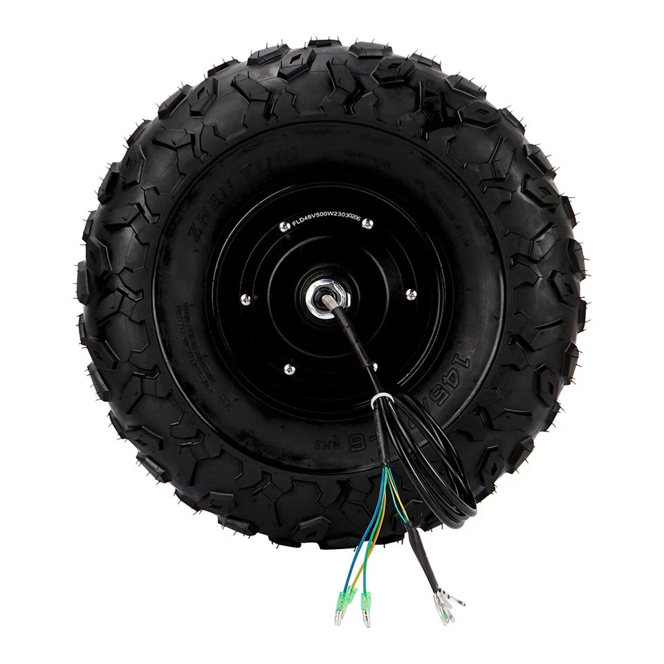 14.5 Inch 24V/36V/48V 350W/500W 40 N.M, Off Road Tires Gear Hub Motor