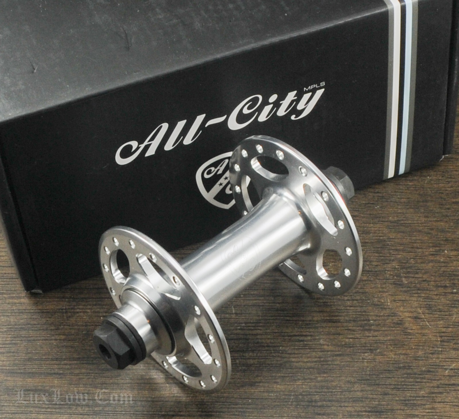 NOS All City Bike Sheriff Star Front HUB 32h Bolts 9mm Nuts Fixed Gear Bicycle