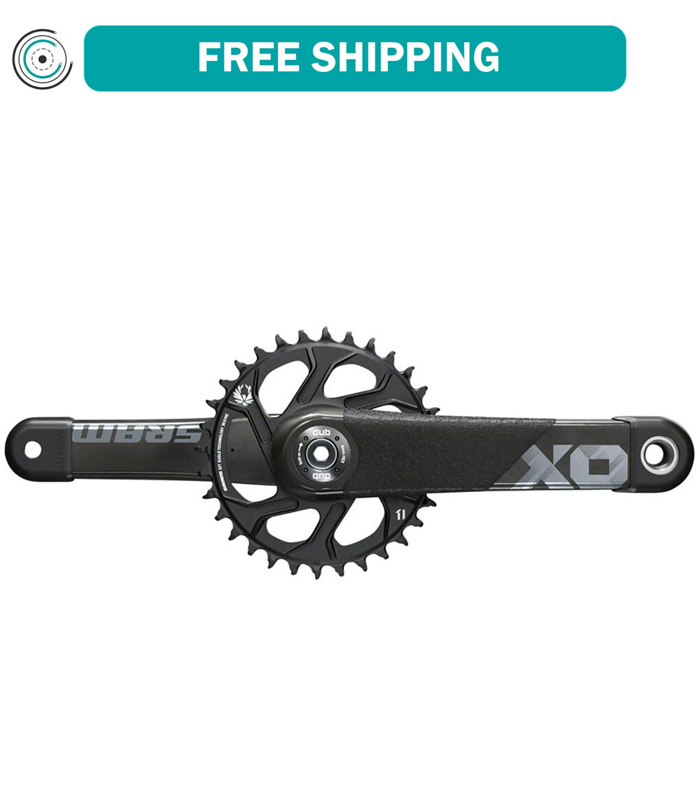 SRAM X01 All Downhill Crankset 170mm 10/11-Spd 34t DUB Spindle Interface