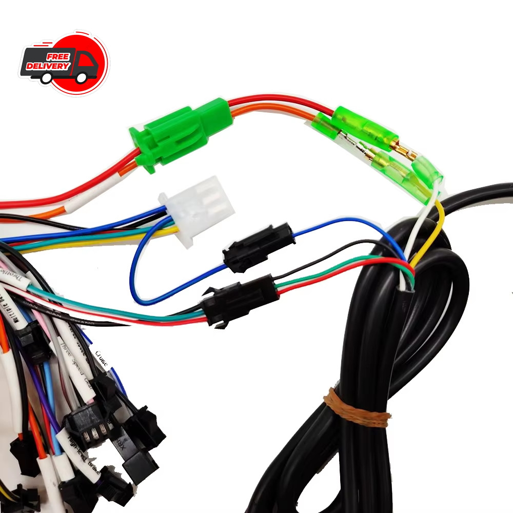 Electric Bike Twist Throttle 36v 48v Grip Speed Display Brushless Controller Kit