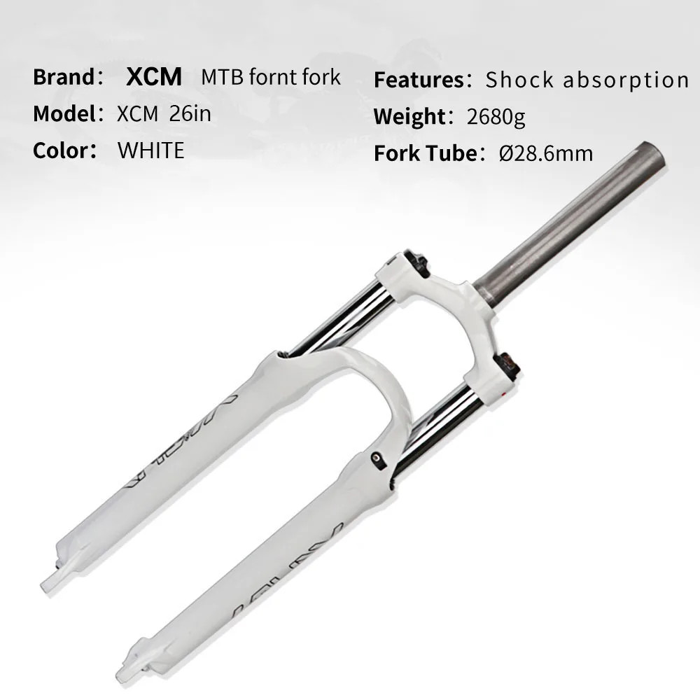 26/27.5/29er XCM Mountain Bike Spring Fork Shoulder Control Locking Mechanical