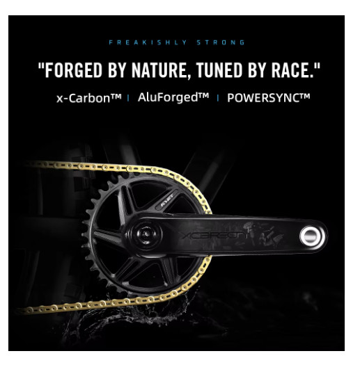 LEXON Carbon MTB Bike Crankset DUB 29mm 170/175mm 32-34T