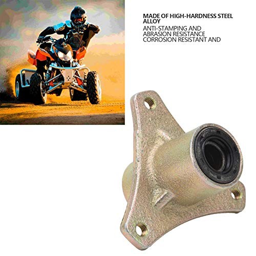 Front Wheel Rim Bearing Hub, Steel Alloy 3 Stud Front Wheel Hub for Quad Dirt