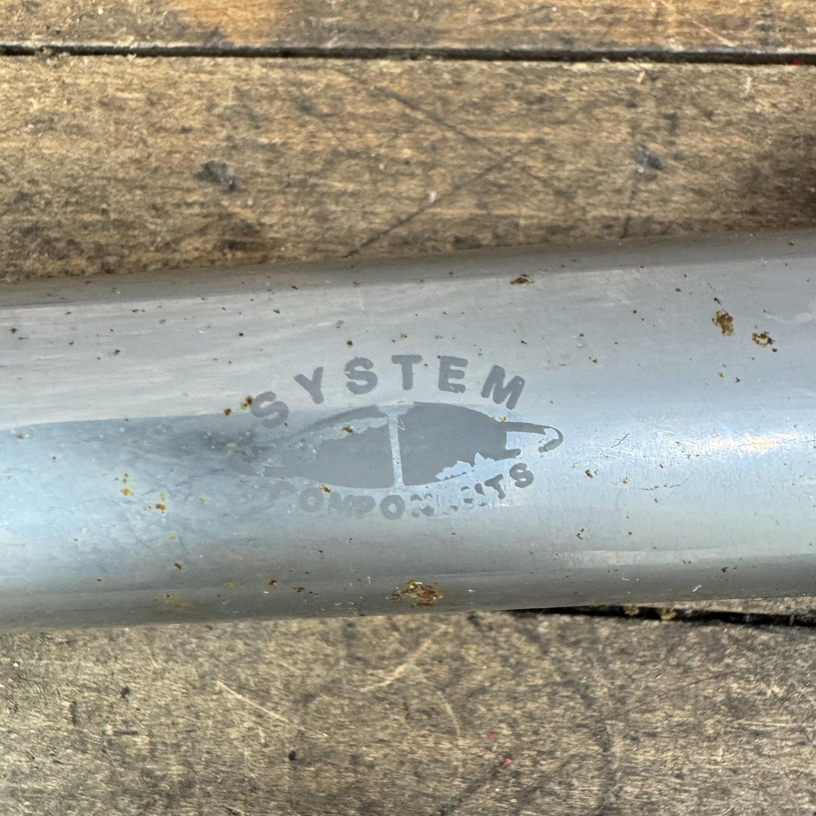 Vintage Trek System Components Quill Stem 25.4 1 1/8 90s MTB Silver Bike