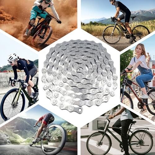 6/7/8/9/10/11/12 Speed Bike Chain – High-Strength, Durable & Smooth 6/7/8-Speed