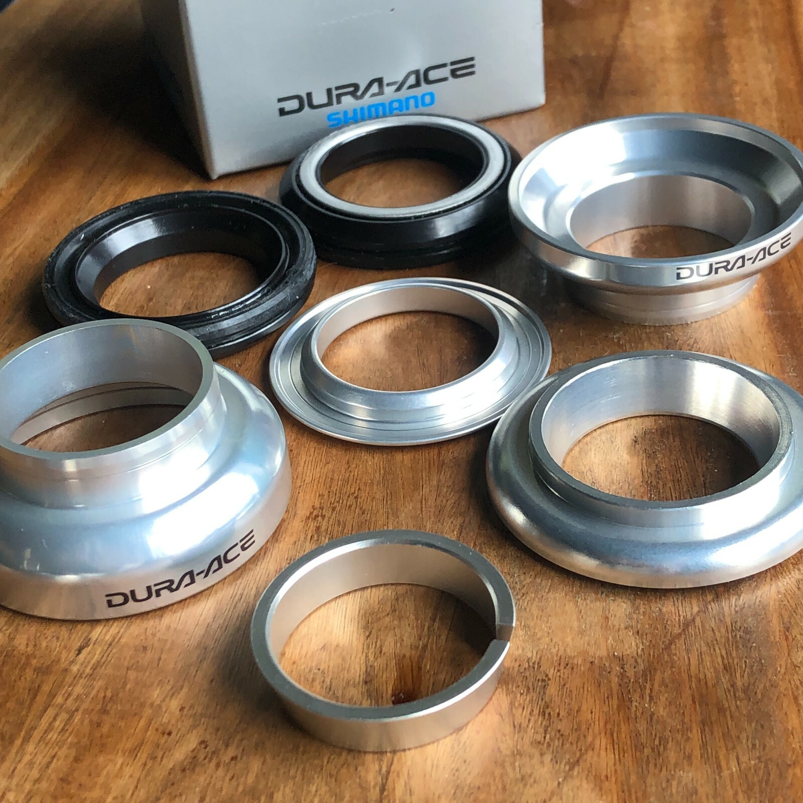 SHIMANO DURA ACE HEADSET HP-7410 1″ Threadless Ahead NoThreadSet Track Road Bike