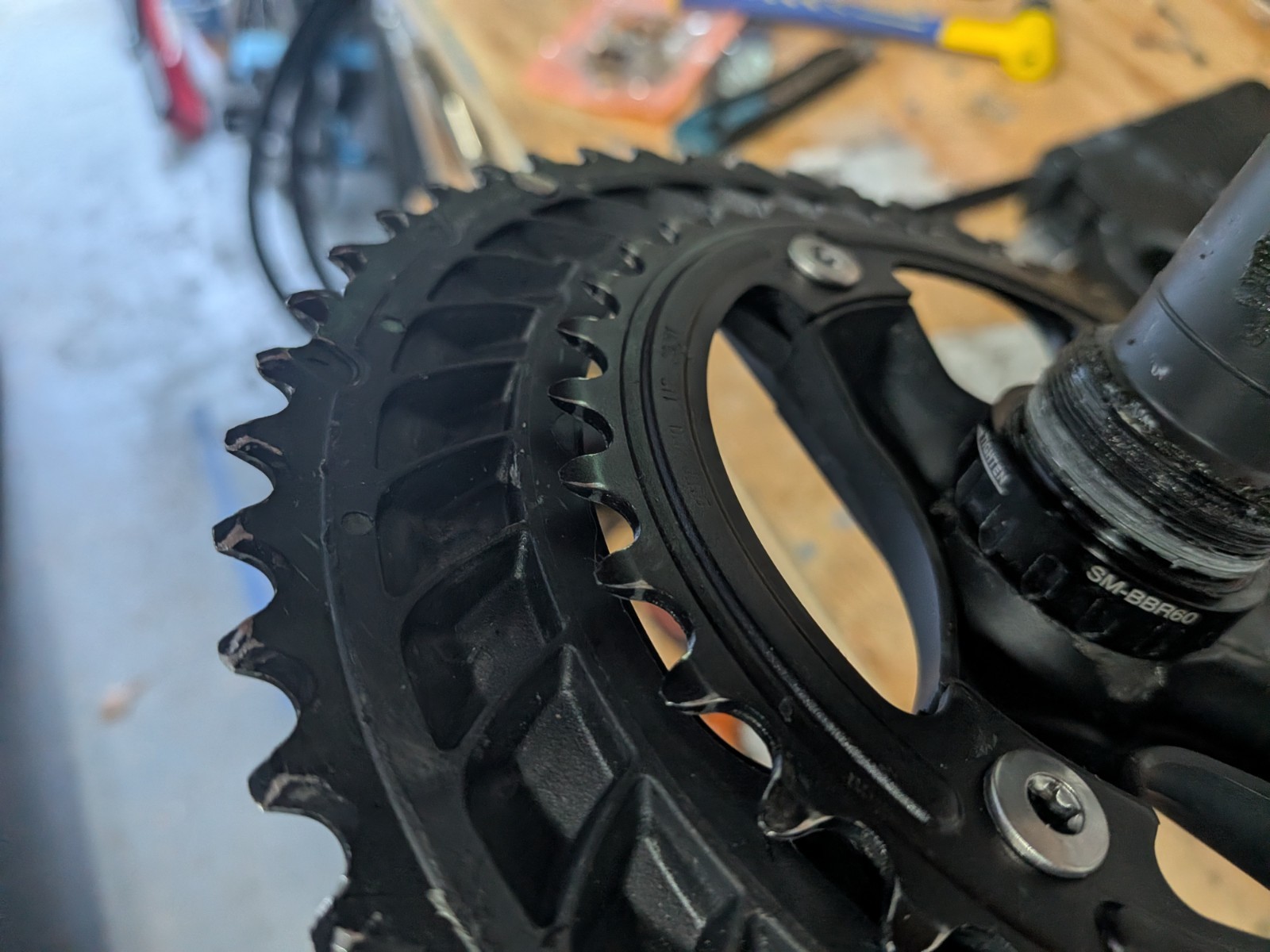 Shimano 105 FC-R7000 11 Speed Crankset 172.5mm 52/36t + Ultegra bottom Bracket