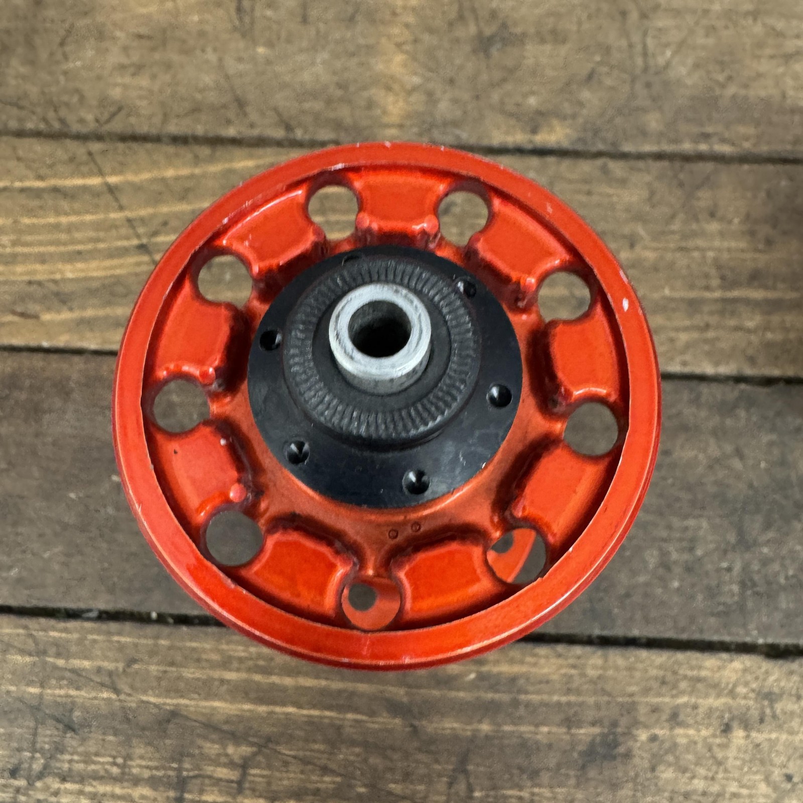 Mavic Ksyrium Superlight Front Rear Hubs 20H Red Carbon QR Shimano 130mm 8s 9s