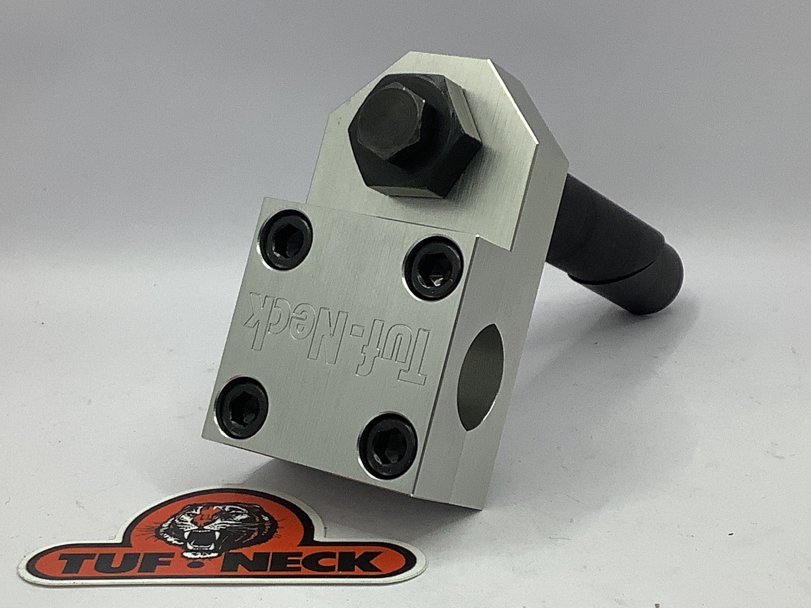 Silver 1″ Tuf-Neck Retro BMX Stem