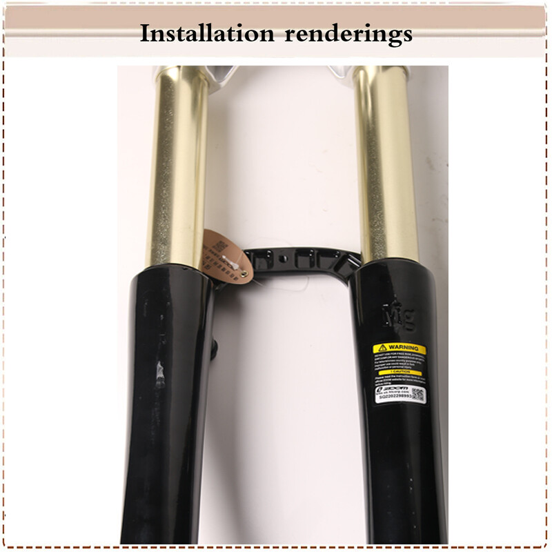 26″ Downhill Zoom DH680 Mountain MTB Bike Suspension Forks Disc 1-1/8″ 110*20mm