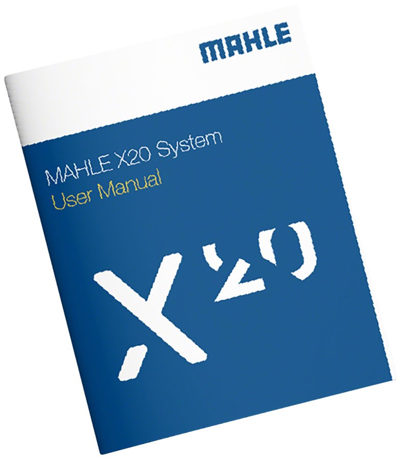 MAHLE Smartbike Systems X20 System Manual, 6 languages: EN, ES, DE, FR, IT, NL,