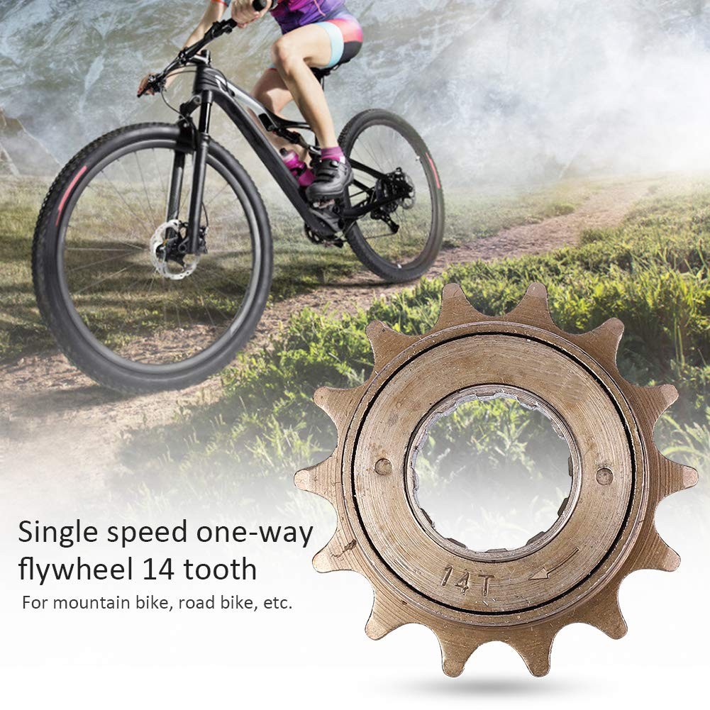 14T Screw On Single Speed Freewheel Flywheel Bike Accessory Sprocket With Tool