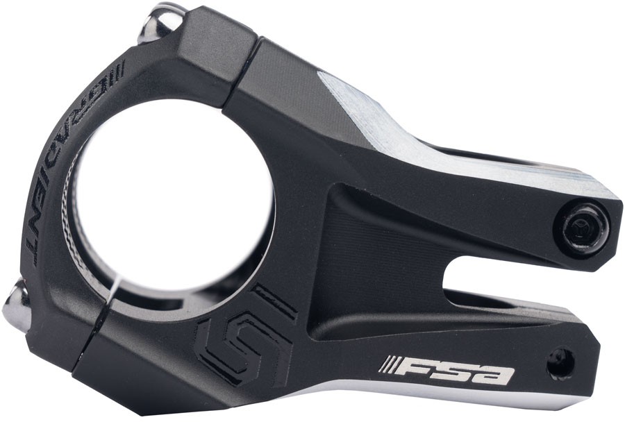 Full Speed Ahead Gradient Alloy Stem 33mm 35mm Clamp Black CNC Machined