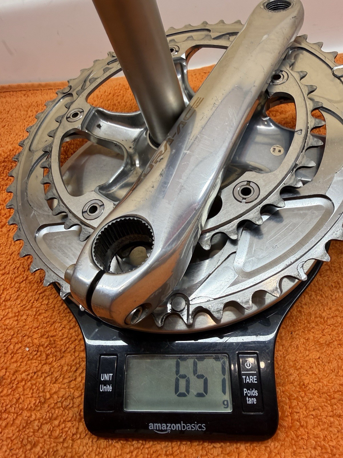 Shimano Dura Ace FC-7800 53-39t Double Crankset 175mm