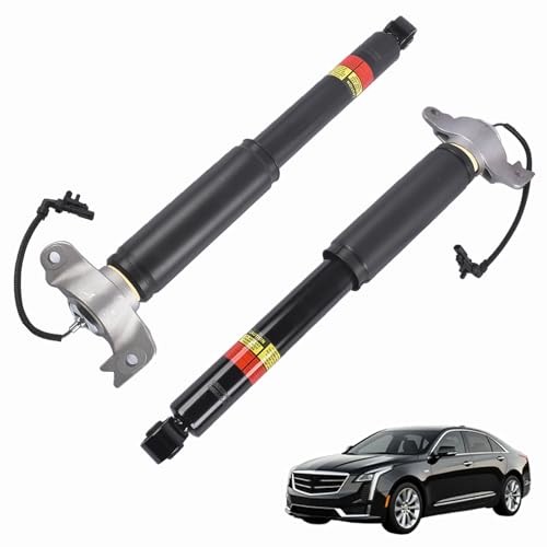 Pair Rear Shock Absorbers Struts with Upper Mount Electric Assembly Compatible