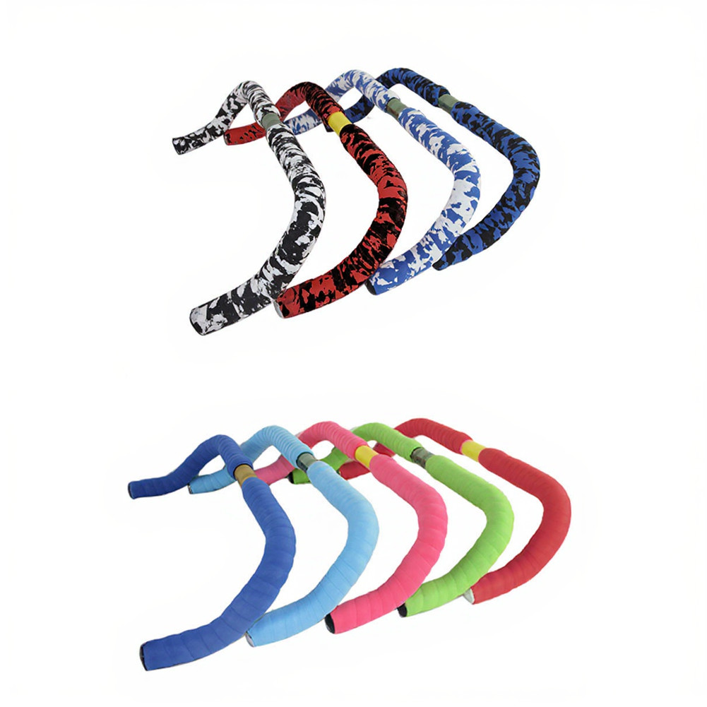 for Road Bike Handlebar Tape Camo 210cm x 3cm Wear Resistant Plastic
