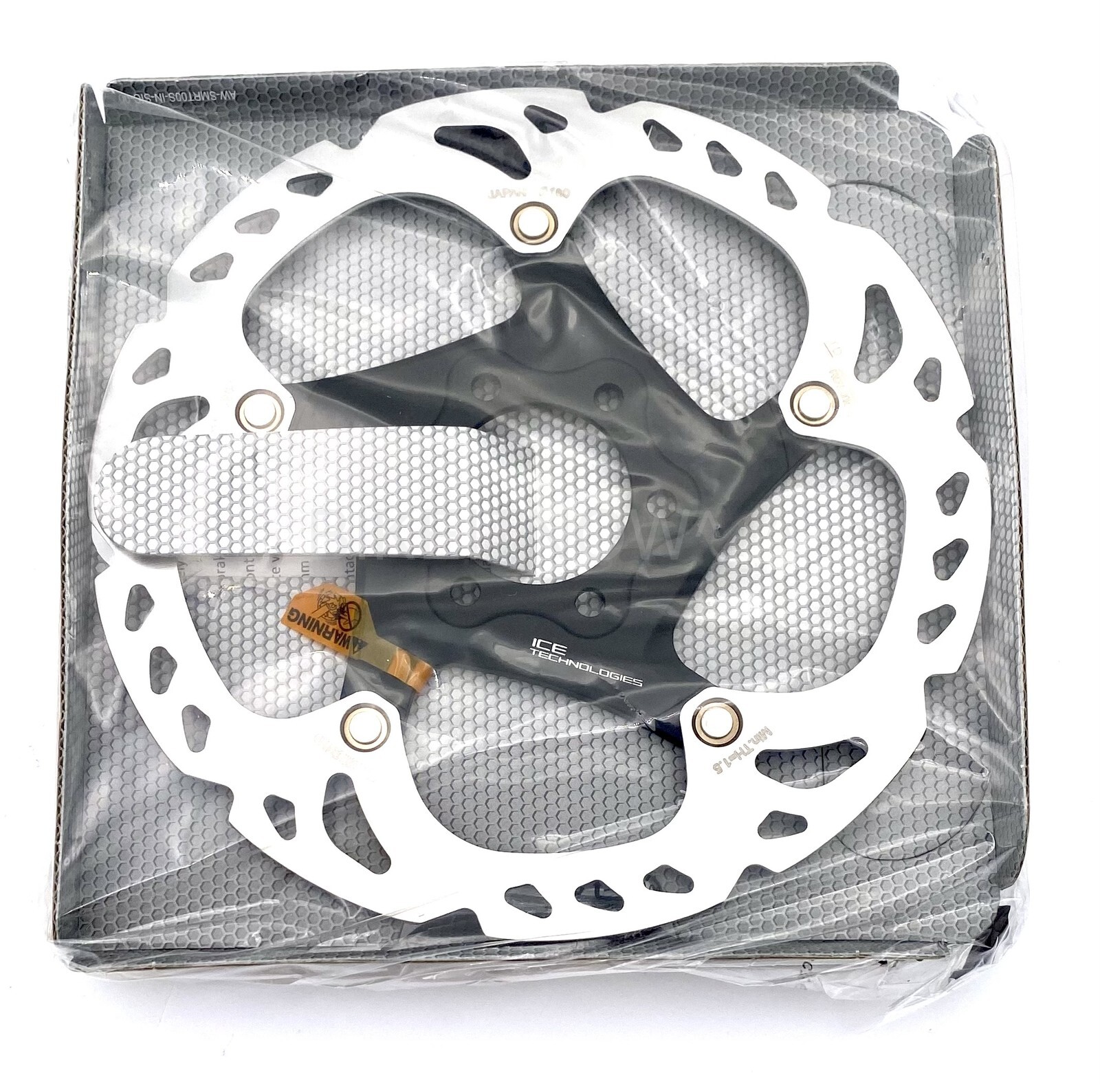 2x Shimano XT SM-RT86 RT86S 160mm 6-Bolt IceTech Disc Brake Rotor ISMRT86S2