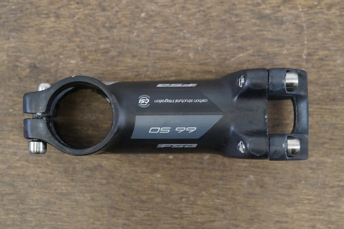 FSA OS-98 CSI 80mm ±6 Degree Carbon Alloy Road Stem 115g 1 1/8″ 31.8mm