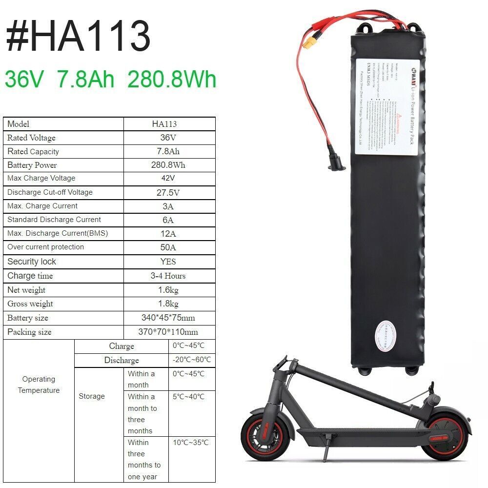 36V 48V 10Ah 15Ah 20Ah E bike Lithium Battery Pack for Electric Scooter Bicycles