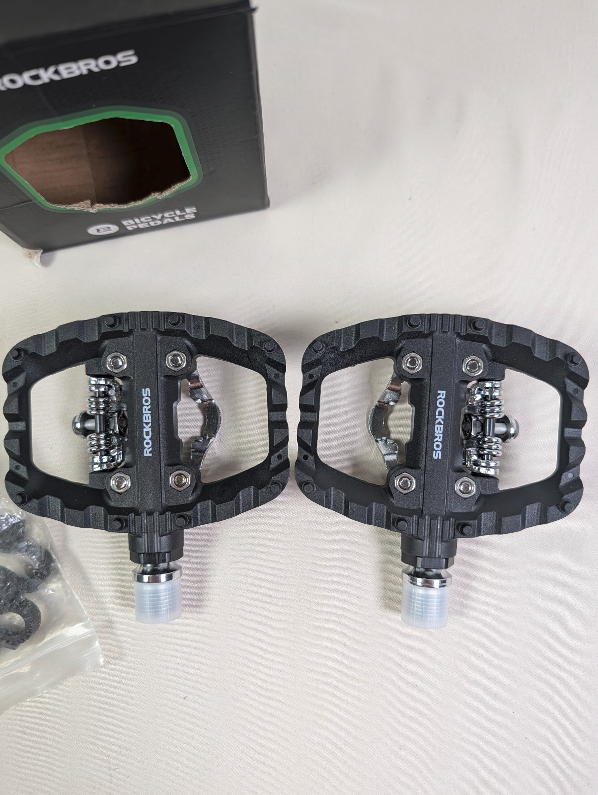 ROCKBROS PD303 MTB Road Bike Clipless Platform Pedals SPD Compatible New