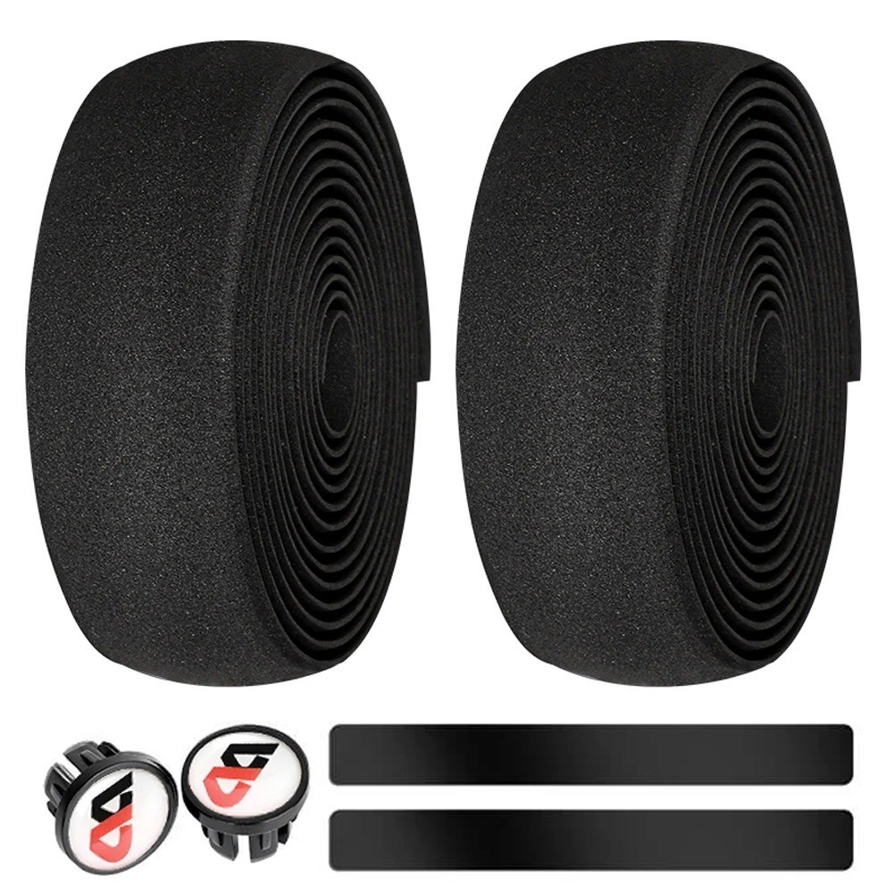 2pcs Bike Handlebar Tape Road Bicycle Cycling Non-slip Handle Wrap Outdoor Sport