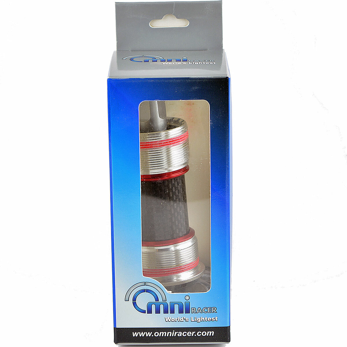 OMNI Racer Square Taper Titanium Bottom Bracket: CHORUS, RECORD 70x111mm ITALIAN