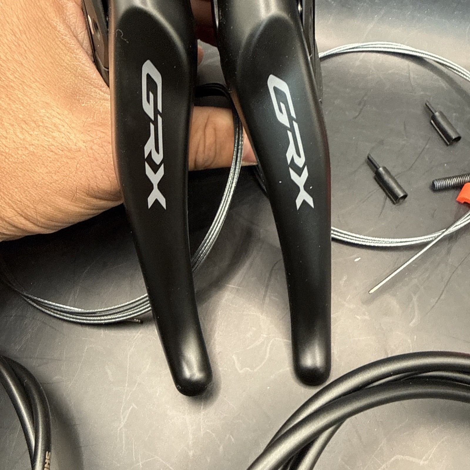 Shimano Grx Rx610/rx400 Shifter Brake Set 2×12 Speed 750/1700mm Lines (9480)