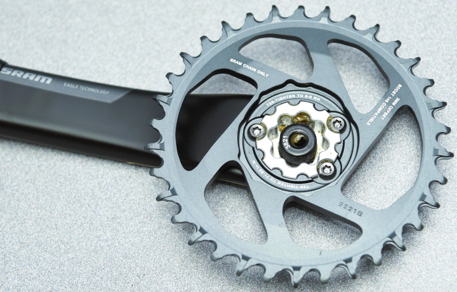 NEW SRAM XX1 Eagle Carbon Crankset – 175mm, 12-Speed, 34T, DUB SL Boost 148