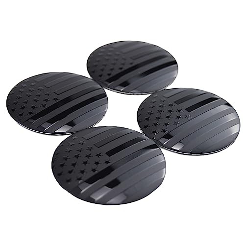 4X 56.5mm=2.24 inches Black American Flag 2.23 inches(56mm) U.S. Flag – Black
