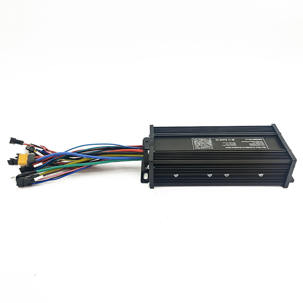 EBike 48V/52V/60V/72V 45A 1500W-3000W Sine Wave Controller SW900/UKC1 Display