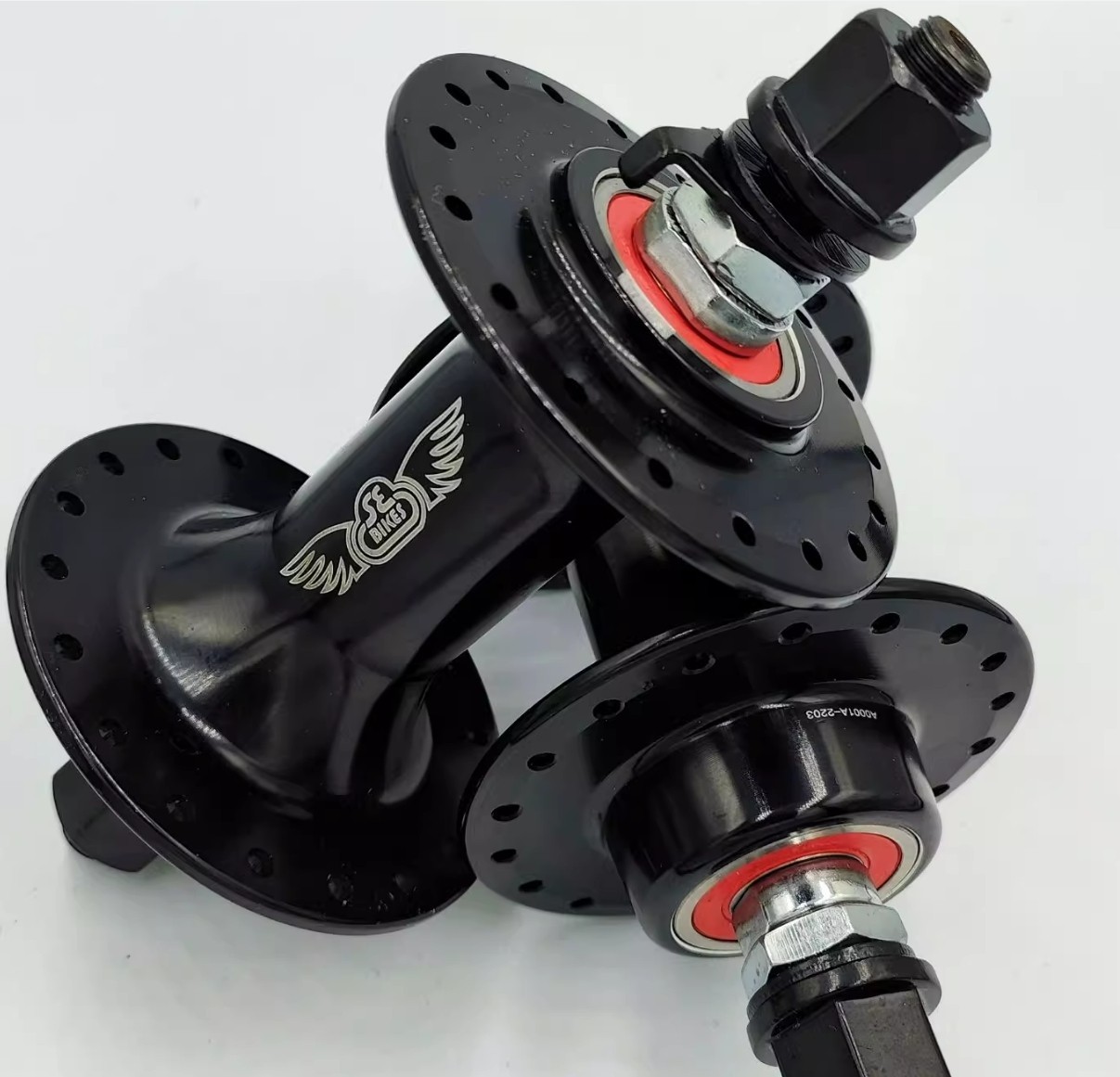 Vintage SE bike BMX Front & Rear hub set Old school bmx Bearing 36 Hole 3/8 axle