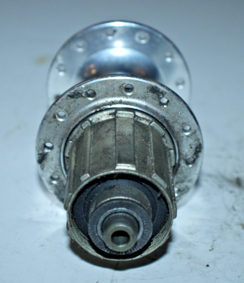 Racing Rear Hub Freehub Silver 24H 131mm Touring Road MTB Gravel USA Shipper :)