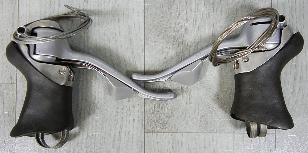 Vintage Shimano RSX ST-A410 Dual Control L&R Shifter Set