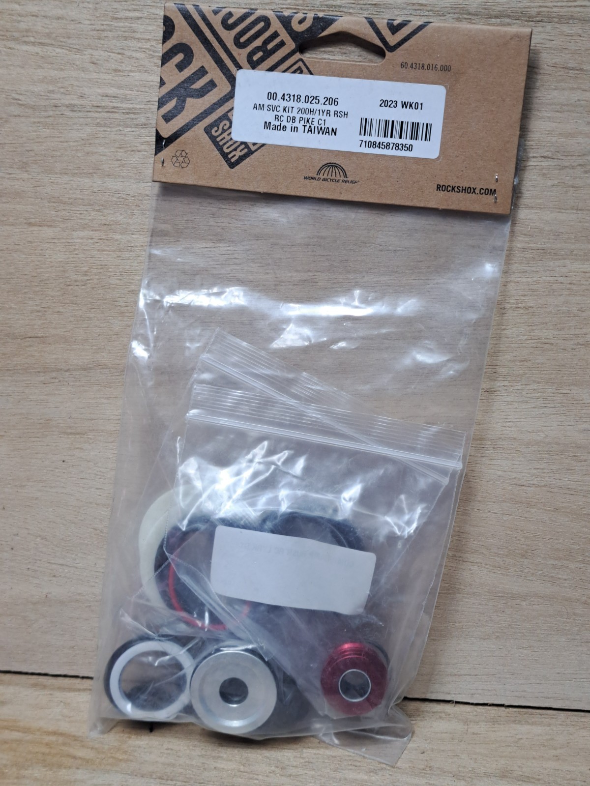 RockShox Fork Service Kit – 200 Hour/1 Year, Pike Select C1 (2023+)