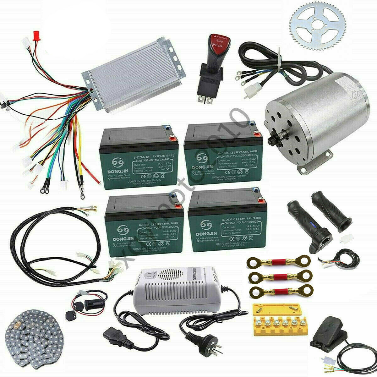 48v 1800w Brushless High Speed Motor Controller kit Quad Go Kart ATV e-bike