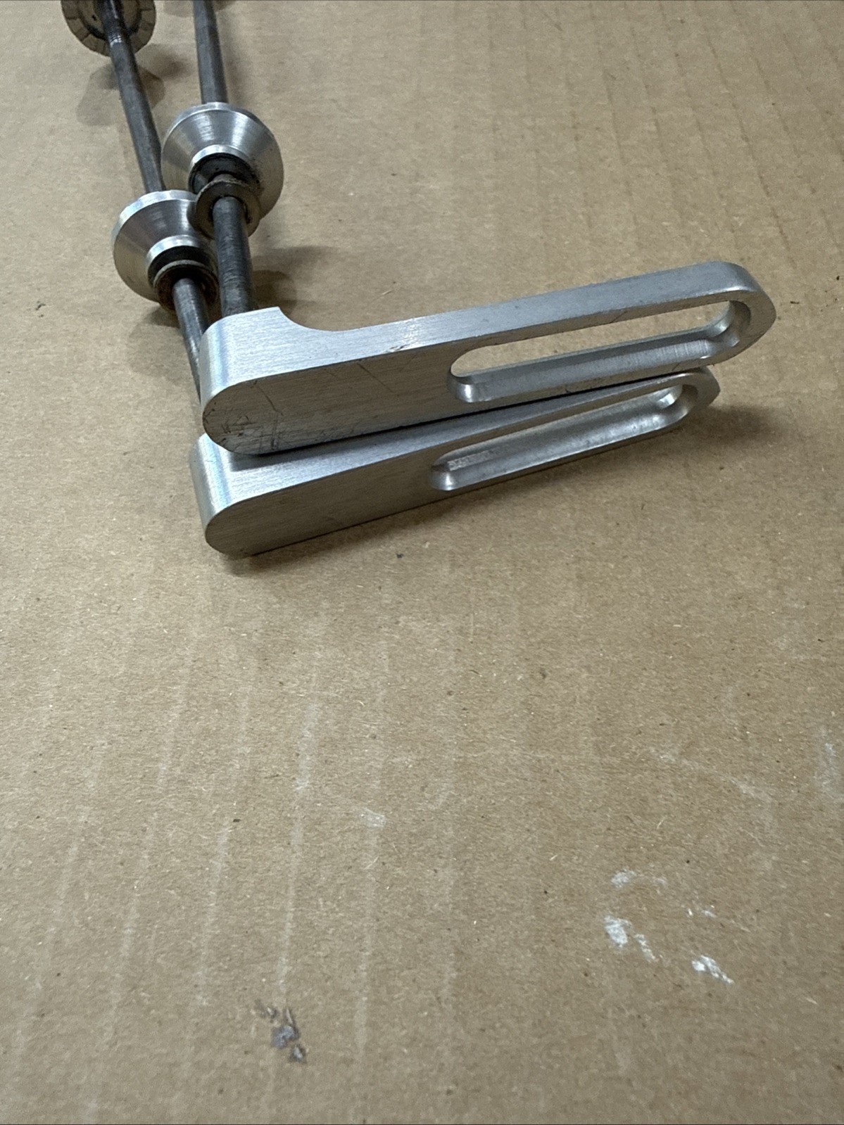 Rare Vintage Gravity Research Skewers in Silver 65 grams Classic MTB