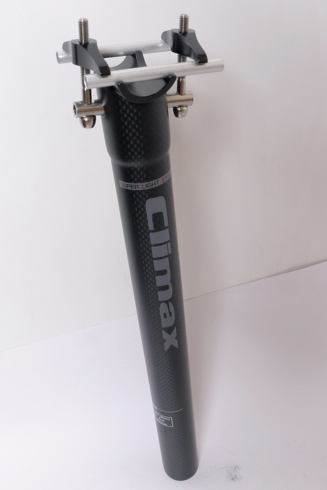 140g,31.6x350mm Climax SP02D1 3K MAtt carbon Seatpost Road MTB bike Black