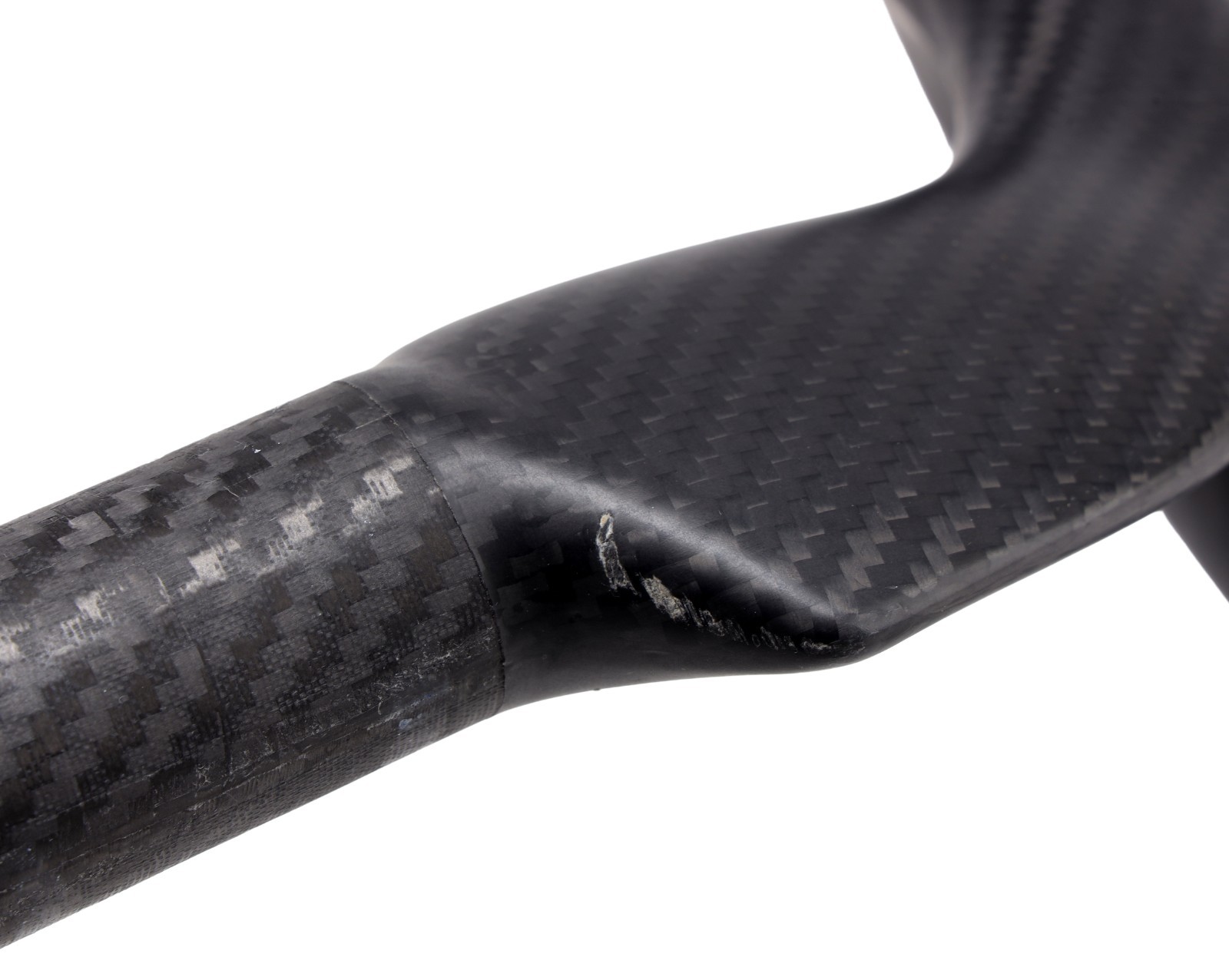 Velobike Bunch Bars Carbon Track Bike Endurance Handlebar 31.8 x 26cm 17º Flare