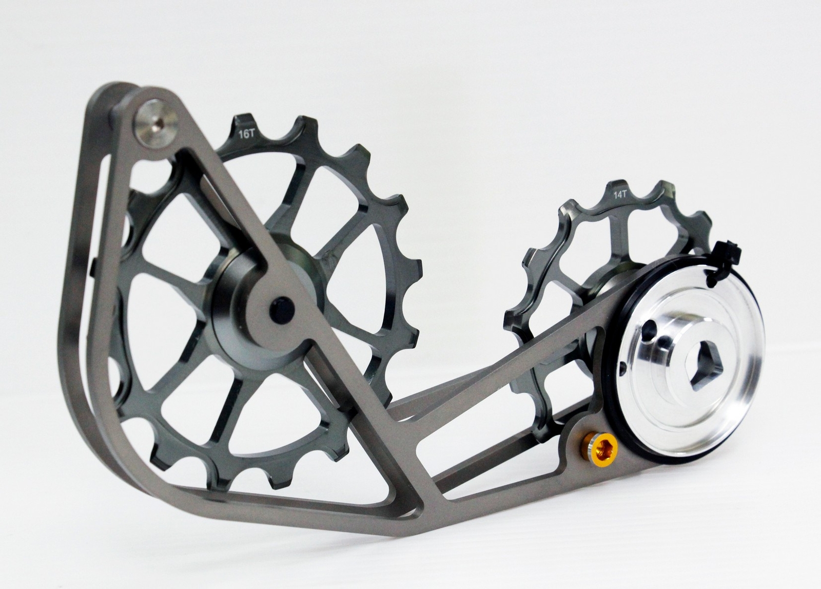 Swishti Road Bike Oversized Pulley Titanium Cage For SRAM Red Force Etap Axs
