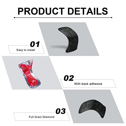 Bling Shift Gear Lever Accessories Fit for Lexus 16-18 ES350 15-22 NX300 Black