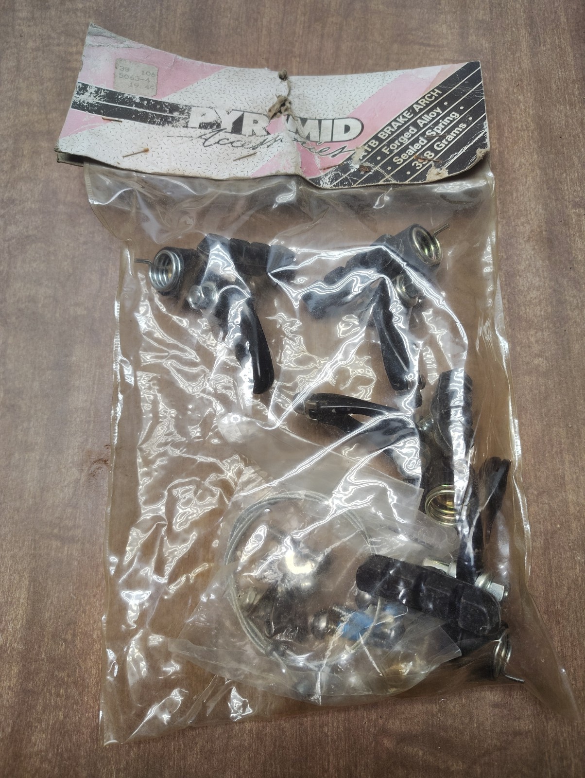Vintage NOS Pyramid ATB Cantilever Brakes Front and Rear Black Pair 398g